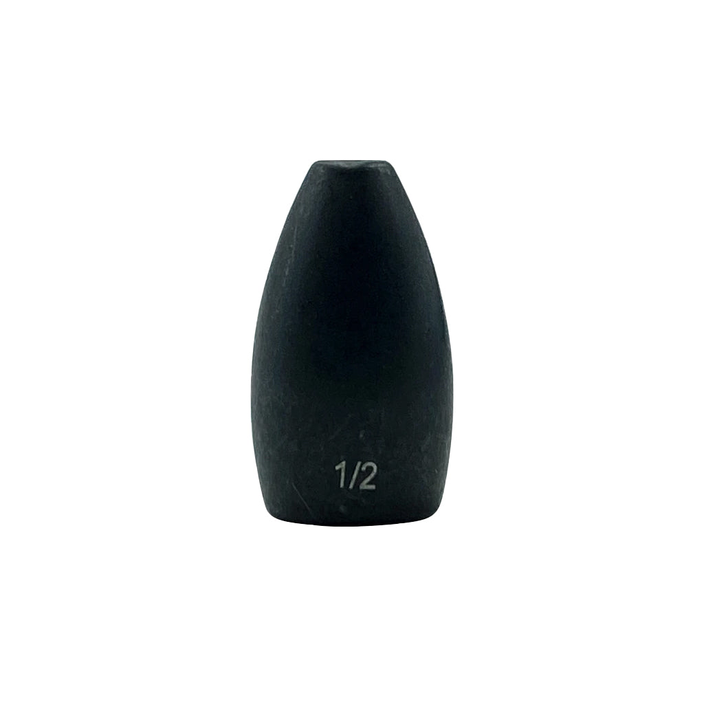 Bullet Weights Screw In Lead Worm Weight - Black, Choice of Sizes