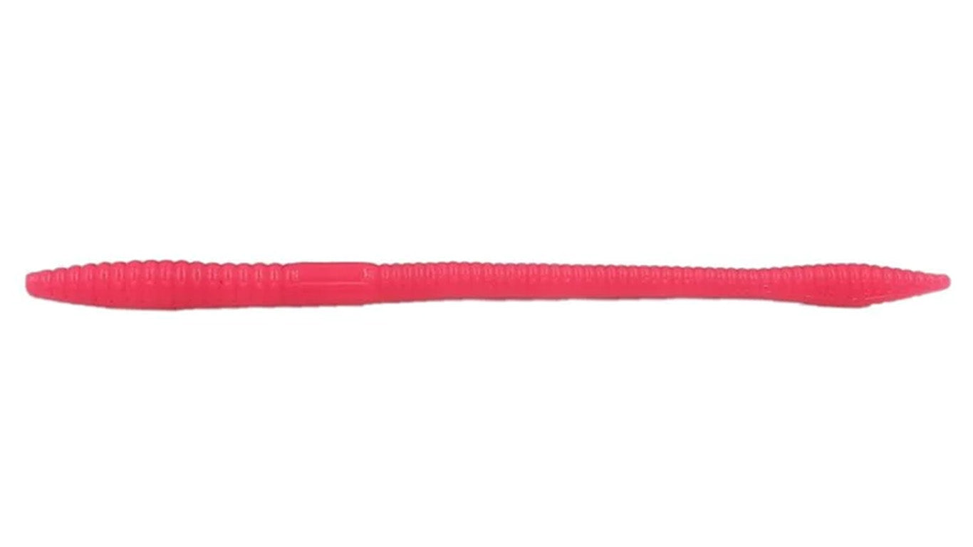 finesse worm fishing lure 6" Finesse Worms Bubblegum / 8