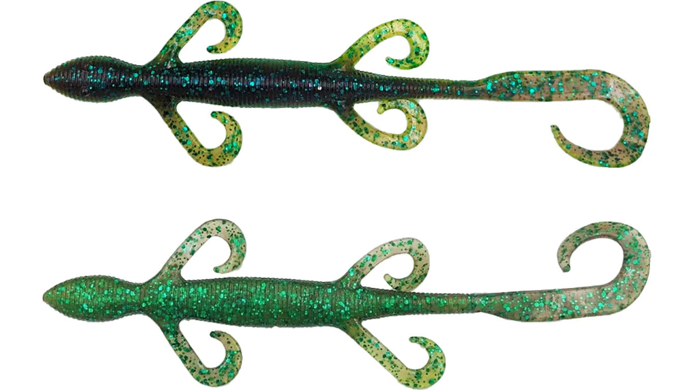 ebay.com lizard fishing lure 8" Lizards Soft Plastic Lures Sour Grape / 08