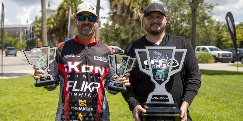 Chuck Pippin & Jason George of CPF Lures 2024 iCast Cup Champions