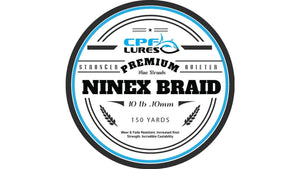 NINEX No Fade Braid Black