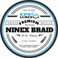 NINEX No Fade Braid Black