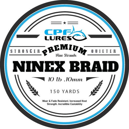 NINEX No Fade Braid Black